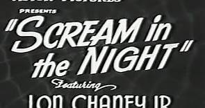 Crime, Mystery, Thriller Movie - A Scream In The Night (1935)