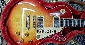 Unboxing 2022 Gibson Les Paul Standard 50s Heritage Cherry Sunburst (HCS)