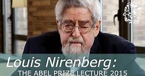 Louis Nirenberg: Some remarks on Mathematics