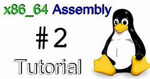 x86_64 Linux Assembly #2 - "Hello, World!" Breakdown