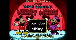 Mickey Mouse E47 Touchdown Mickey (1932) HQ COLORIZED