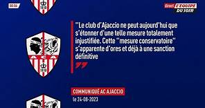 L'AC Ajaccio conteste la fermeture provisoire du stade François-Coty