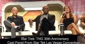 Star Trek: TNG Reunion Full Panel - 30th Anniversary - Front Row - August 4, 2017