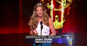 Anna Gunn Wins for Supporting Actress in a Drama Series