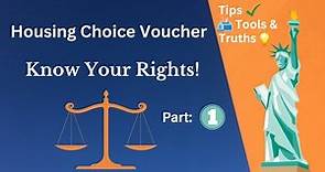 Housing Choice Voucher/Section 8 NYC: Tips, Tools & Truths- Know Your Rights!