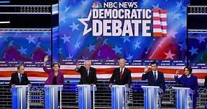 Watch the full NBC News/MSNBC Democratic debate in Las Vegas