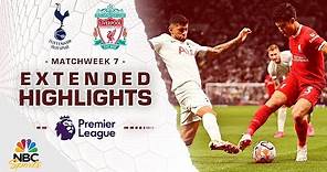 Tottenham Hotspur v. Liverpool | PREMIER LEAGUE HIGHLIGHTS | 9/30/2023 | NBC Sports