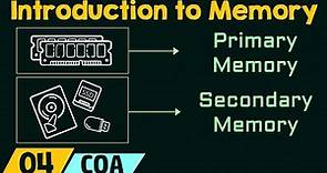 Introduction to Memory