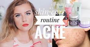 Skincare routine ACNE // Cura della pelle mista/secca/sensibile/acneica