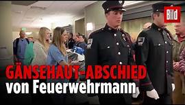 Feuerwehrmann rettet auch nach seinem Tod noch Leben