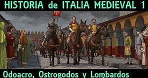 Odoacro, Ostrogodos y Lombardos 🏰 Historia de ITALIA MEDIEVAL 1 🏰 Documental Historia de Italia