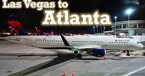 Full Flight: Delta Air Lines A321 Las Vegas to Atlanta (LAS-ATL)