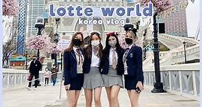 [한글/ENG] going to LOTTEWORLD | korea's largest indoor amusement theme park | KOREA VLOG | 롯데월드 브이로그