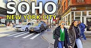 SOHO New York City - 4k Walking Tour - Explore the Heart of Manhattan