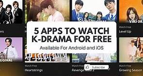 Top 5 Apps to Watch Korean Drama For Free With English Subtitles