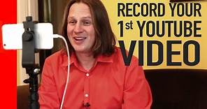 How to record your first YouTube video 2021