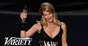 Laura Dern Wins Oscar for 'Marriage Story' - Full Backstage Interview