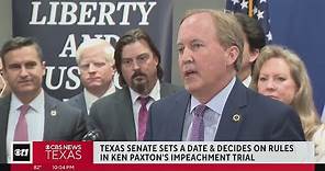 Texas Sen. Angela Paxton barred from voting in husband's impeachment trial