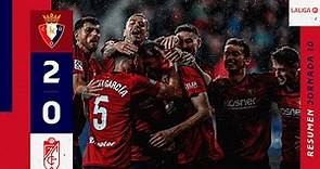 Resumen del Osasuna 2-0 Granada | Jornada 10 | LaLiga EA Sports 2023/24 | Club Atlético Osasuna