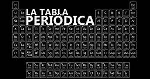 La tabla periódica de Mendeleev.