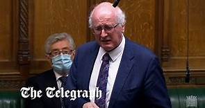 MP Jim Shannon breaks down in tears during urgent question on downing street party email