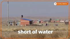 Bolivia faces water shortage as winter heat wave drives drought