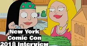 "American Dad" Wendy Schaal & Rachael MacFarlane on Francine + Hayley's Evolution (NYCC 2018)