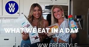 What we eat in a day on Weight Watchers!