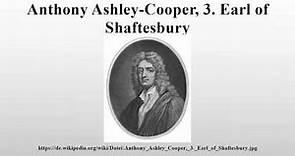 Anthony Ashley-Cooper, 3. Earl of Shaftesbury
