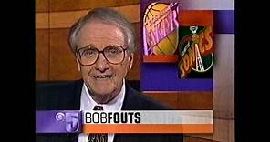 Bob Fouts anchors KPIX-TV Sports, January 26, 1997