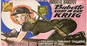 Babette se va a la guerra (1959) Brigitte Bardot - sub ESPAÑOL