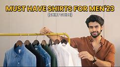 7 MUST HAVE SHIRTS FOR MEN'23 | HOW TO WEAR A SHIRT AND TUCK IT | BUDGET SHIRTS FOR MEN UNDER 999