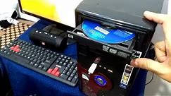 How To Eject Stuck or jammed CD/DVD tray from your PC or Laptop DVD Writer easiest way