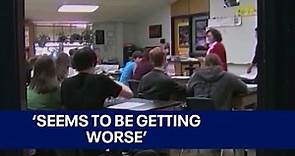 Quitting by the dozens! Teachers fed up with student misbehavior