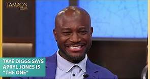 Taye Diggs Says Apryl Jones Is “The One”