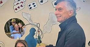 Mauricio Macri llegó al búnker de Juntos por el Cambio junto a Antonia, su hija menor
