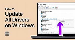 How To Update All Drivers on Windows 11 (Beginner Guide)