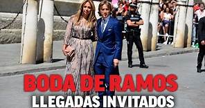 La boda de Sergio Ramos y Pilar Rubio: llegada de los invitados I MARCA