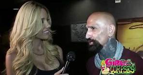 Miss Dahlia Elliot and Corpsy interview actor Robert LaSardo at The Human Centipede 3 premiere