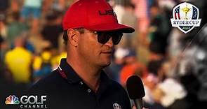 Zach Johnson emotionally reflects on Ryder Cup defeat | 2023 Ryder Cup Highlights | Golf Channel