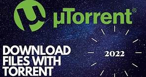 How to download files using utorrent | 2022 | 100% working | Windows/10/8/7