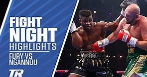 Tyson Fury Survives Knockdown, Gets Decision Win Over Francis Ngannou | FIGHT HIGHLIGHTS