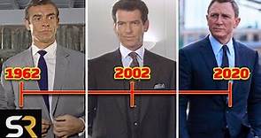 The James Bond Timeline Explained From 1962 To 2020