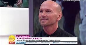 Bros star Luke Goss says that Joan Collins is 'extremely elegant'