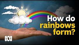 How rainbows form and what shape they really are | Colourful Weather | ABC Australia