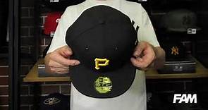 NEW ERA 59FIFTY MLB AUTHENTIC PITTSBURGH PIRATES TEAM FITTED CAP