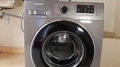 Samsung front load washing machine spinning too fast