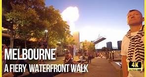MELBOURNE WALKING TOUR of CROWN and YARRA RIVER WATERFRONT