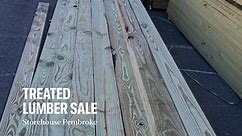 Lumber sale at Storehouse