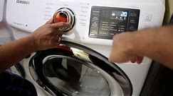 Samsung Steam Washer & Dryer - Initial Calibration and Startup